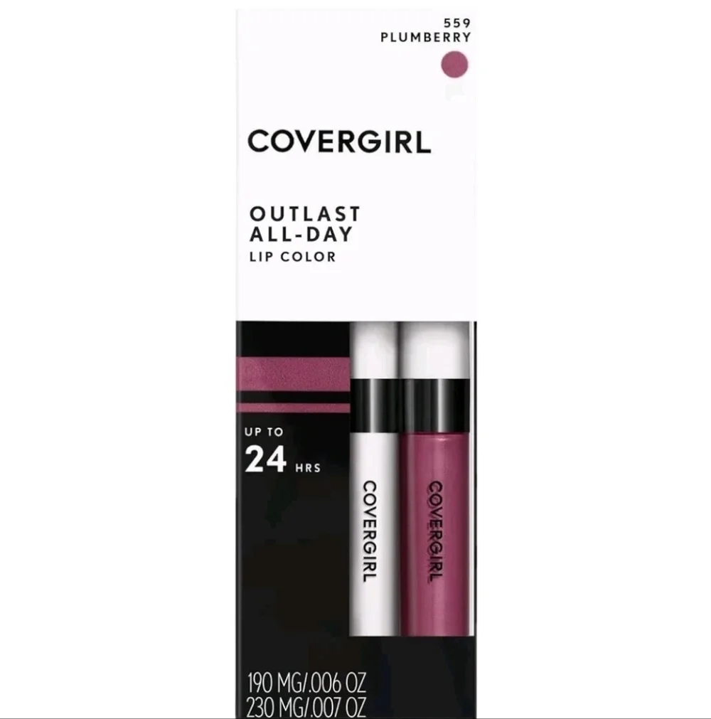 Covergirl Outlast All Day 24 HR Lip Color #559 Plum Berry NIB - Picture 1 of 4